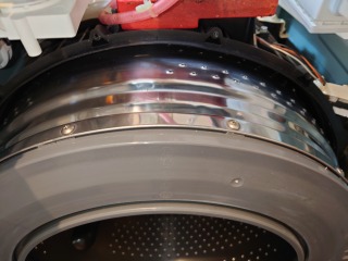 東芝ドラム式洗濯機TW-117X3洗濯槽清掃
