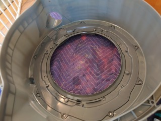 パナソニックドラム式洗濯機VX8900脱水受けカバー