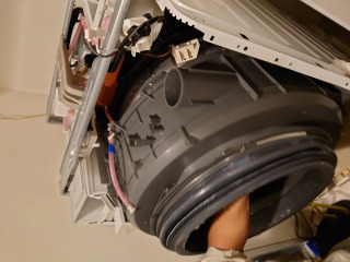 東芝ドラム式洗濯機117洗濯槽カバー
