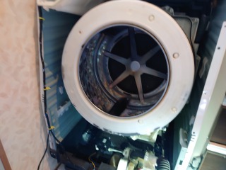パナソニックドラム式洗濯機VX3800分解清掃