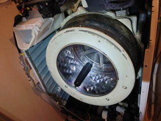 パナソニックドラム式洗濯機VX9600分解