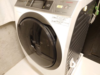 パナソニックドラム式洗濯機VX9300外観清掃