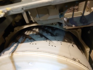 パナソニックドラム式洗濯機VX5100洗濯槽汚れ