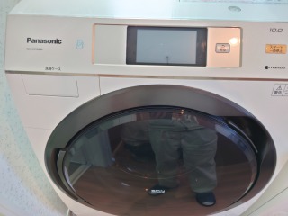 パナソニックドラム式洗濯機VX9600外観