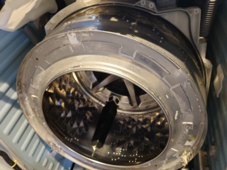 パナソニックドラム式洗濯機NA-VX9900洗濯槽汚れ