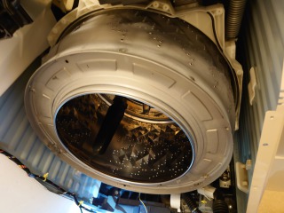 パナソニックドラム式洗濯機VX7600洗濯槽汚れ