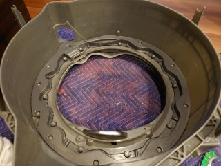 パナソニックドラム式洗濯機NA-VG2300脱水受けカバー清掃