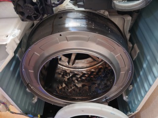 パナソニックドラム式洗濯機NA-VX8700洗濯槽汚れ