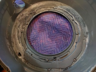 パナソニックドラム式洗濯機NA-VX8700脱水受けカバー汚れ