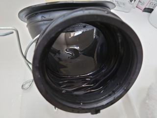 パナソニックドラム式洗濯機NA-VX9600排気ダクト清掃