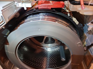 東芝ドラム式洗濯機TW-117X5洗濯槽清掃
