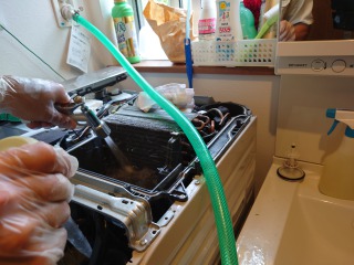 パナソニックドラム式洗濯機NA-VX900Bヒートポンプ清掃
