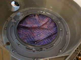 パナソニックドラム式洗濯機NA-VX3900脱水受けカバー清掃
