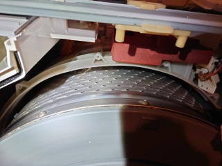 東芝ドラム式洗濯機TW-Z96X1洗濯槽汚れ