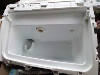 日立ドラム式洗濯機BD-SV110A各パーツ清掃