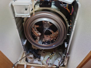 パナソニックドラム式洗濯機NA-VH320分解