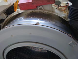 東芝ドラム式洗濯機TW-Z96V2M洗濯槽汚れ