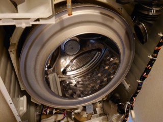パナソニックドラム式洗濯機NA-VD120洗濯槽汚れ