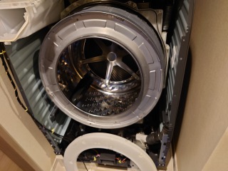 パナソニックドラム式洗濯機NA-VX3500分解