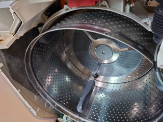 東芝ドラム式洗濯機TW-Z96X1洗濯槽清掃