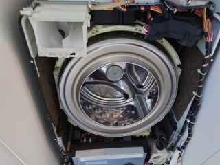 パナソニックドラム式洗濯機NA-VD200分解清掃