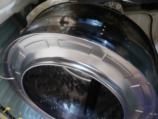 パナソニックドラム式洗濯機NA-NX8800洗濯槽清掃