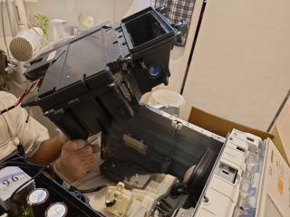 パナソニックドラム式洗濯機NA-VX9600ヒートポンプユニット