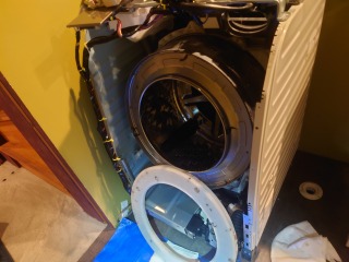 パナソニックドラム式洗濯機NA-VX900A分解