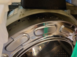 シャープ、ドラム式洗濯機(ES-S7E)、東京都文京区で分解清掃 | 相模原 
