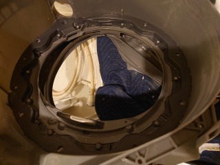 パナソニックドラム式洗濯機NA-VG1100脱水受けカバー清掃