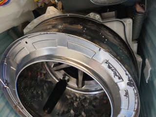 パナソニックドラム式洗濯機NA-VX9900洗濯槽汚れ