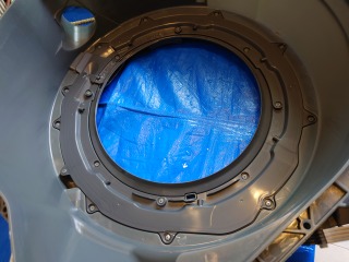 パナソニックドラム式洗濯機NA-VX9900脱水受けカバー交換