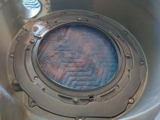 パナソニックドラム式洗濯機NA-VX8500脱水受けカバー清掃