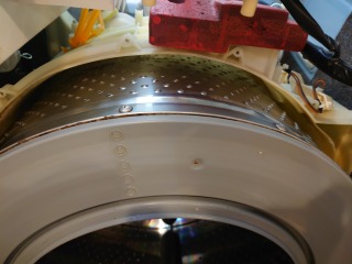 東芝ドラム式洗濯機TW-Z96V1洗濯槽清掃