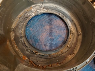 パナソニックドラム式洗濯機NA-VX8700脱水受けカバー汚れ