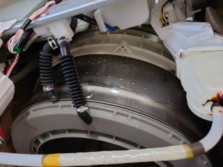 日立ドラム式洗濯機BD-SV110E洗濯槽汚れ