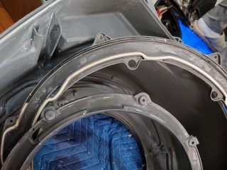 パナソニックドラム式洗濯機NA-VX7100脱水受けカバー清掃
