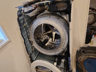 パナソニックドラム式洗濯機NA-VX9900分解