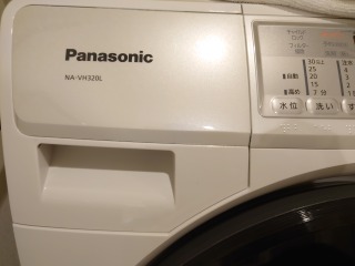パナソニック、ドラム式洗濯機(NA-VH320)、東京都品川区で分解清掃