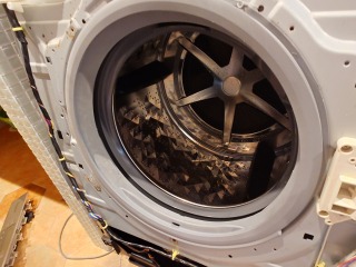 パナソニック、ドラム式洗濯機(NA-VX8500)、東京都清瀬市で、給水弁