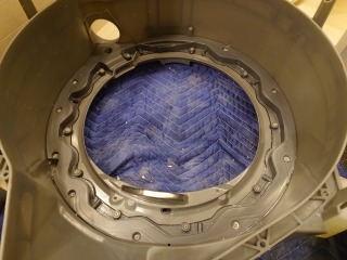 パナソニックドラム式洗濯機NA-VG1400脱水受けカバー洗浄