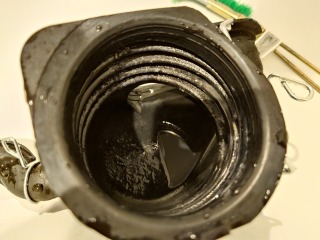 パナソニックドラム式洗濯機NA-VG2600排気ホース清掃