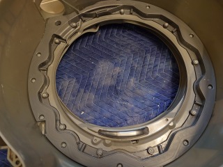 パナソニックドラム式洗濯機NA-VG2600脱水受けカバー清掃