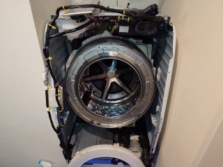 パナソニックドラム式洗濯機NA-VX800A分解