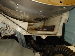 パナソニックドラム式洗濯機NA-VX800A洗濯槽汚れ