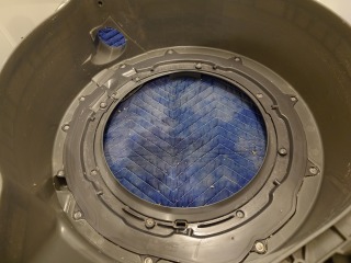 パナソニックドラム式洗濯機NA-VX800A脱水受けカバー清掃