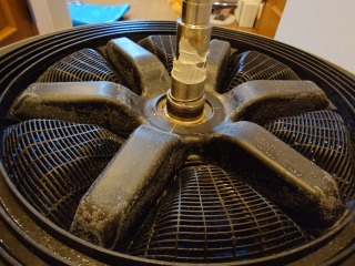 パナソニックドラム式洗濯機NA-VX8900洗濯槽軸給油