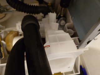 パナソニックドラム式洗濯機NA-LX113B排水ユニット