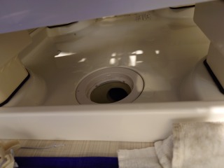パナソニックドラム式洗濯機NA-LX113B排水口清掃