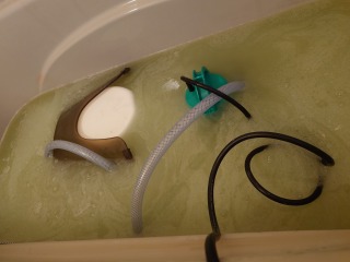 リンナイガス給湯器追い焚き配管ファインバブル洗浄